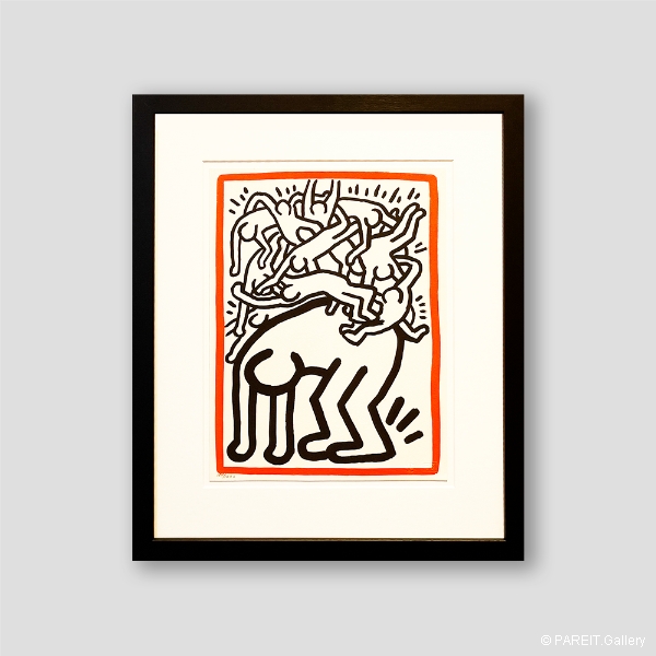 HARING Keith - Fight Aids Worldwide
